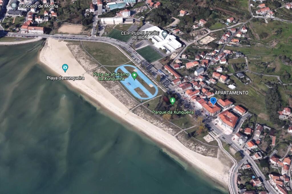 Primera Linea De Playa Rias Baixas, Moana Apartment Exterior foto